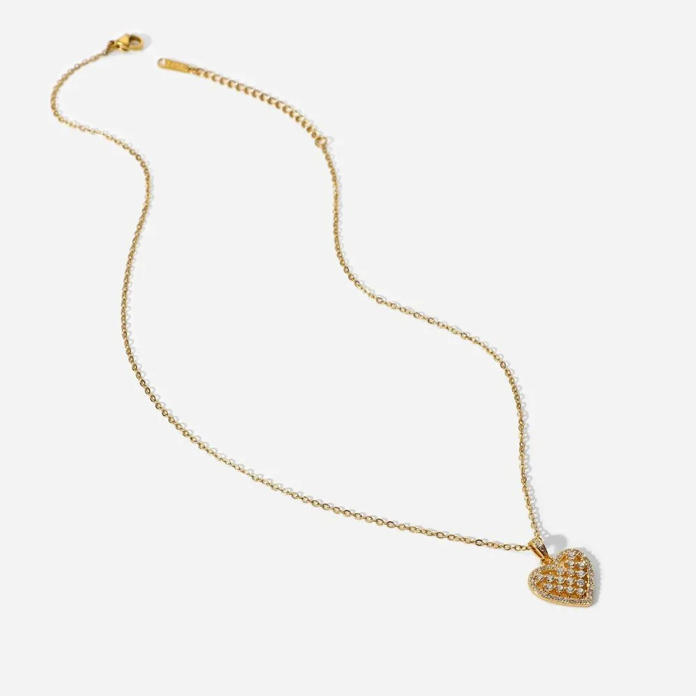 Dolly Heart Necklace - Picture 3 of 4